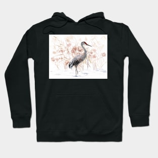 Sandhill Crane in Florida Hoodie